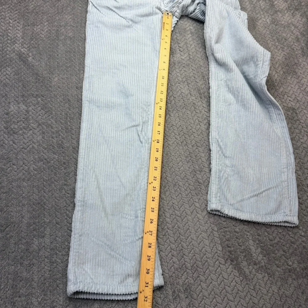 Levi's 559 Elephant Corduroy Pants Mens 32x31 Relaxed Straight Light Blue Cotton